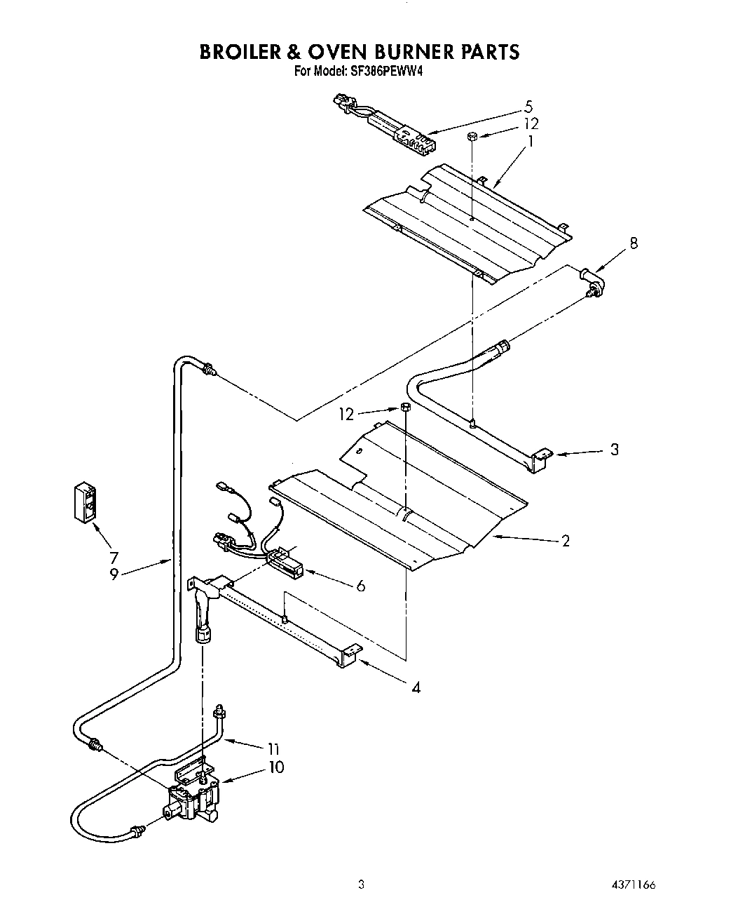 02 - BROILER AND OVEN BURNER