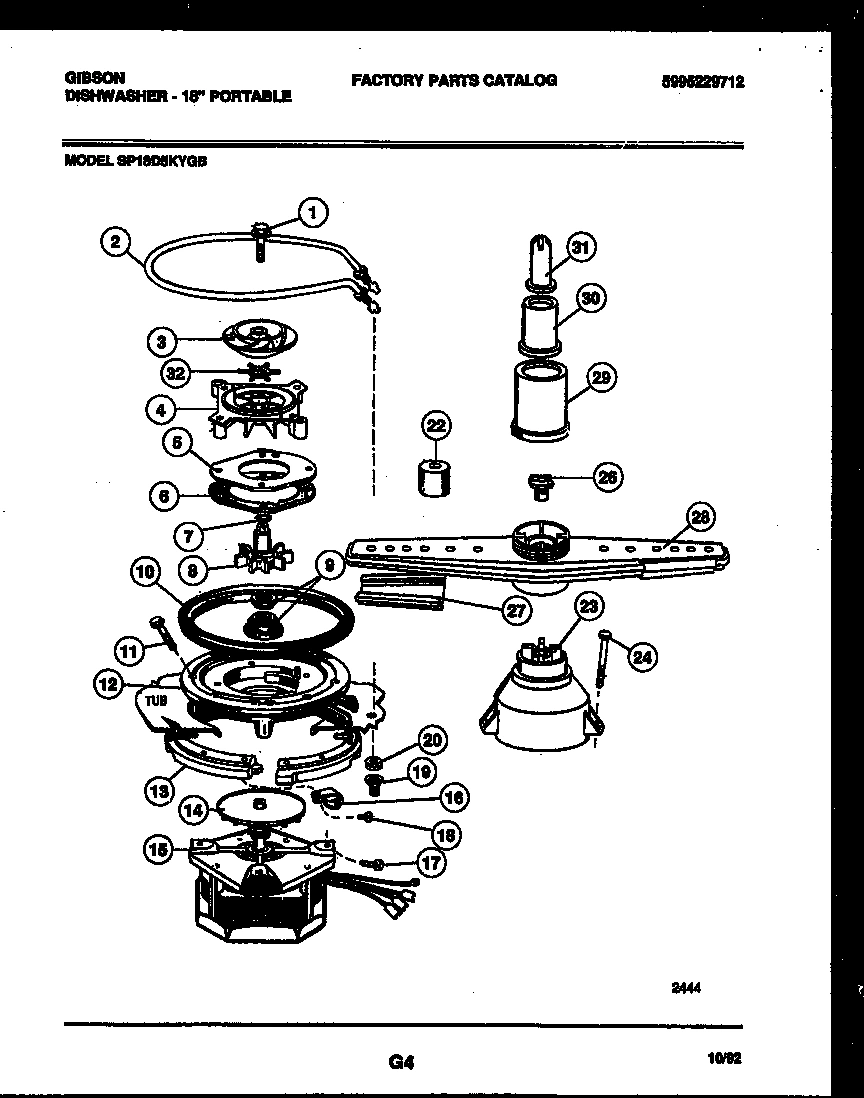 06 - MOTOR PUMP PARTS