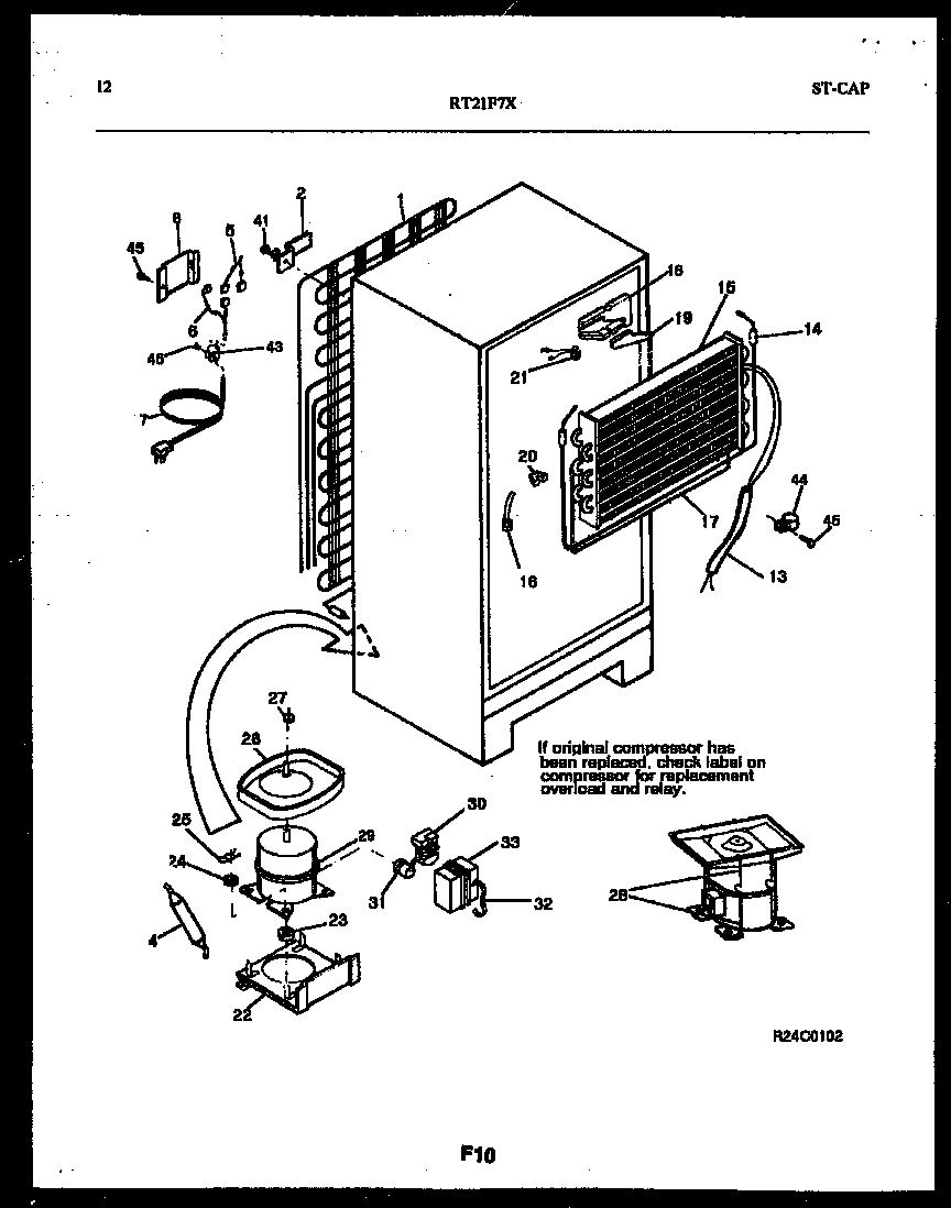 07 - SYSTEM AND AUTOMATIC DEFROST PARTS