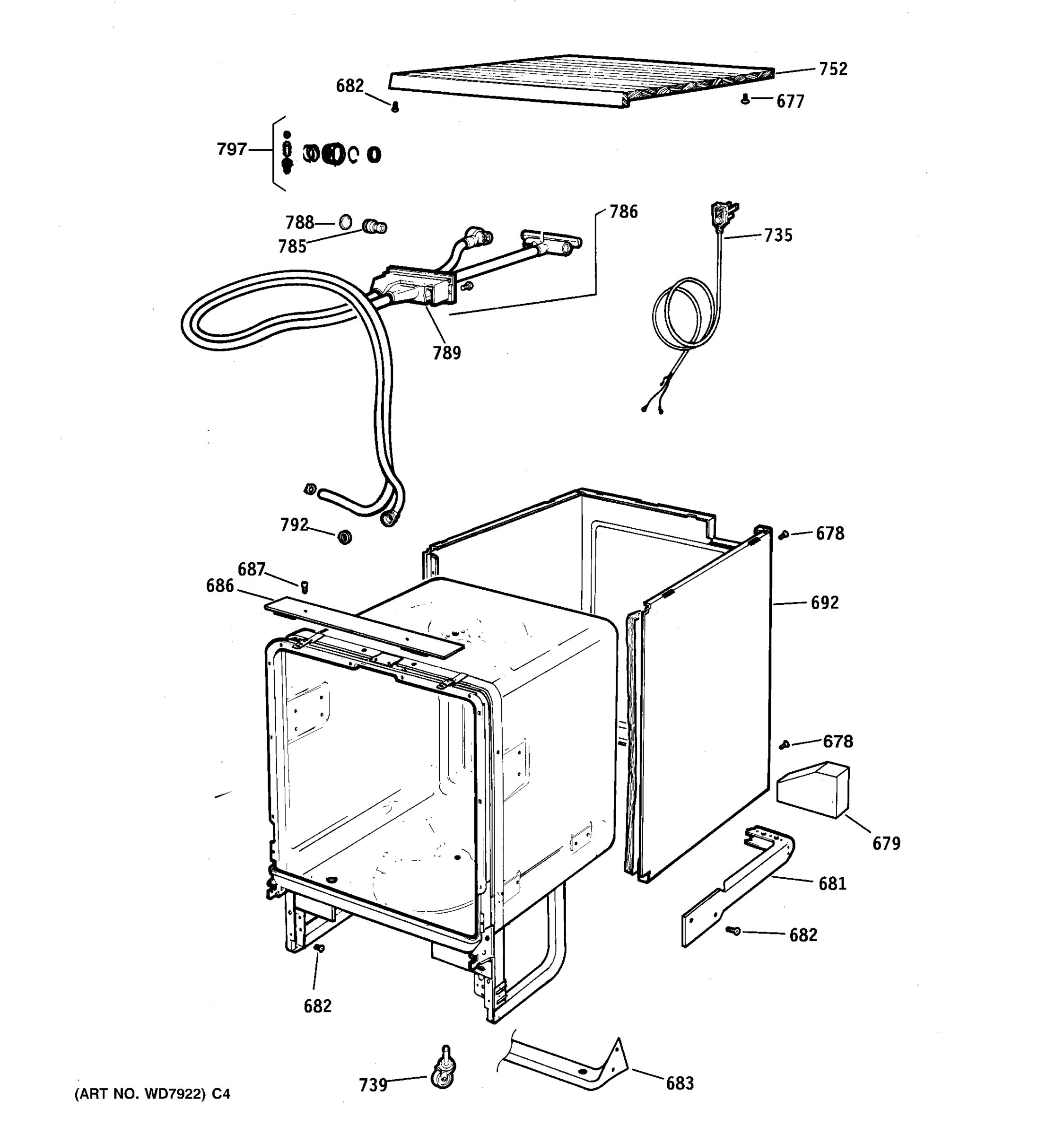 CABINET & EXTERNAL PARTS