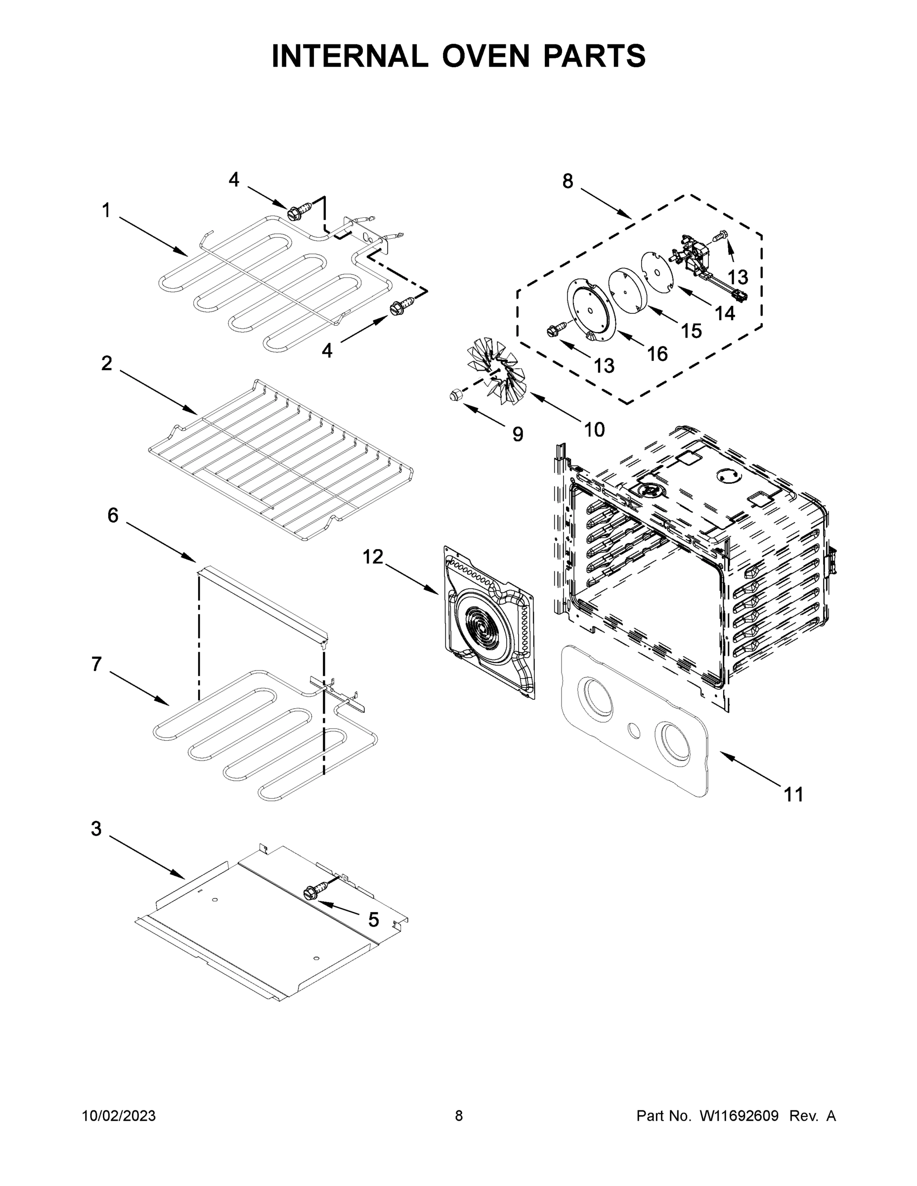 05 - INTERNAL OVEN PARTS