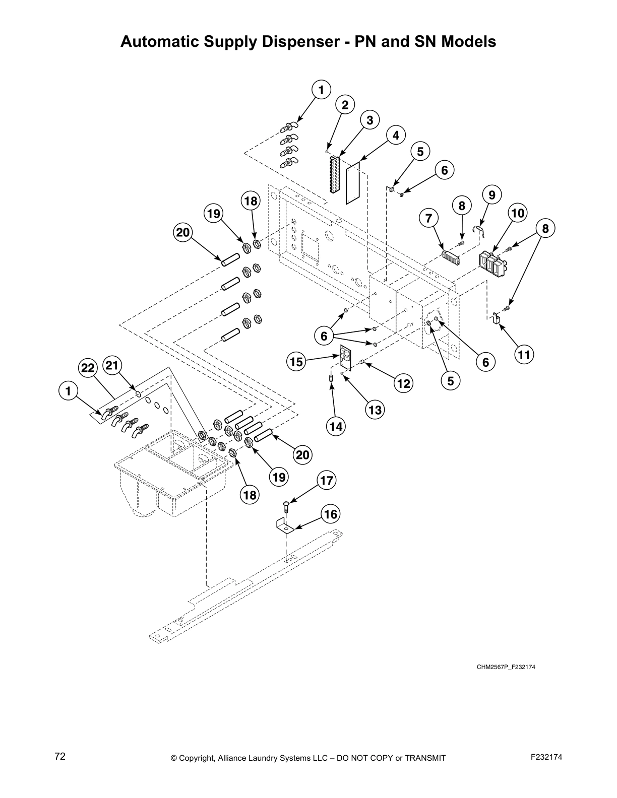 Automatic Supply Dispenser - PN and SN Models