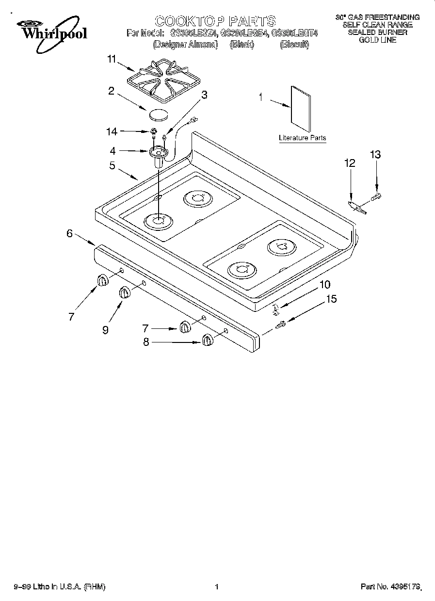 01 - COOKTOP, LITERATURE