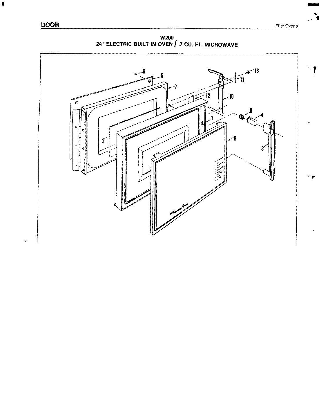 06 - DOOR (MICROWAVE)