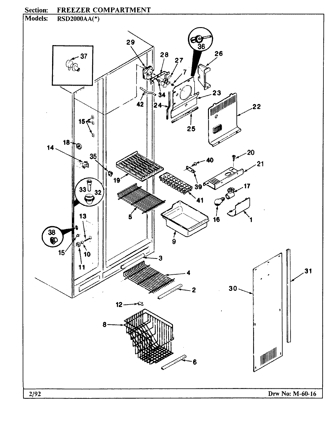 01 - FREEZER COMPARTMENT