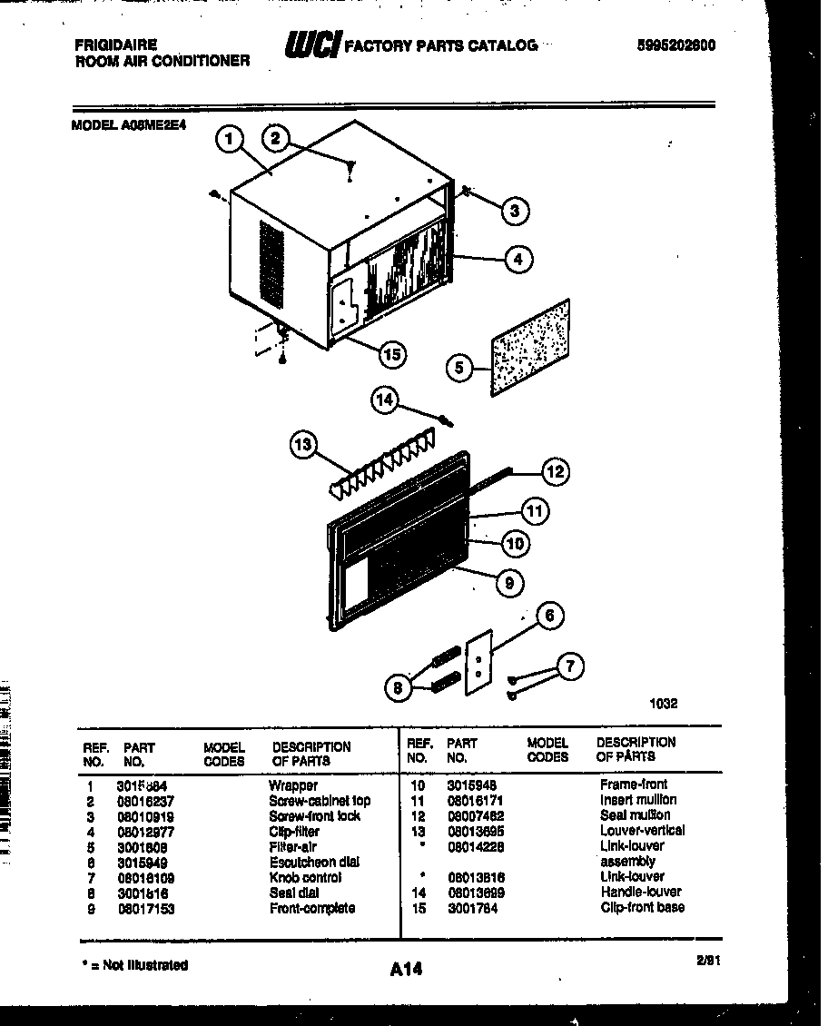 02 - CABINET PARTS