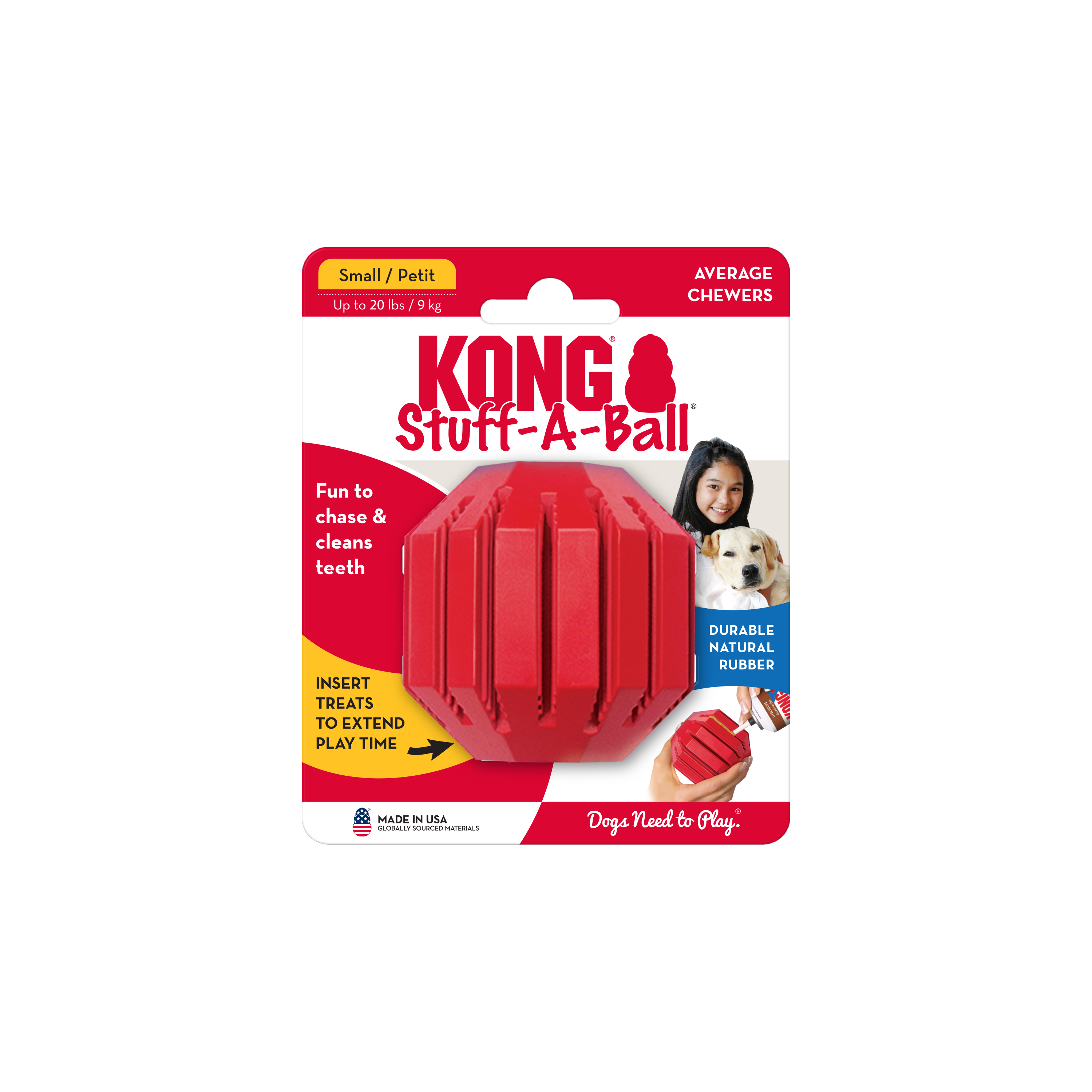 KONG Stuff-A-Ball onpack product image