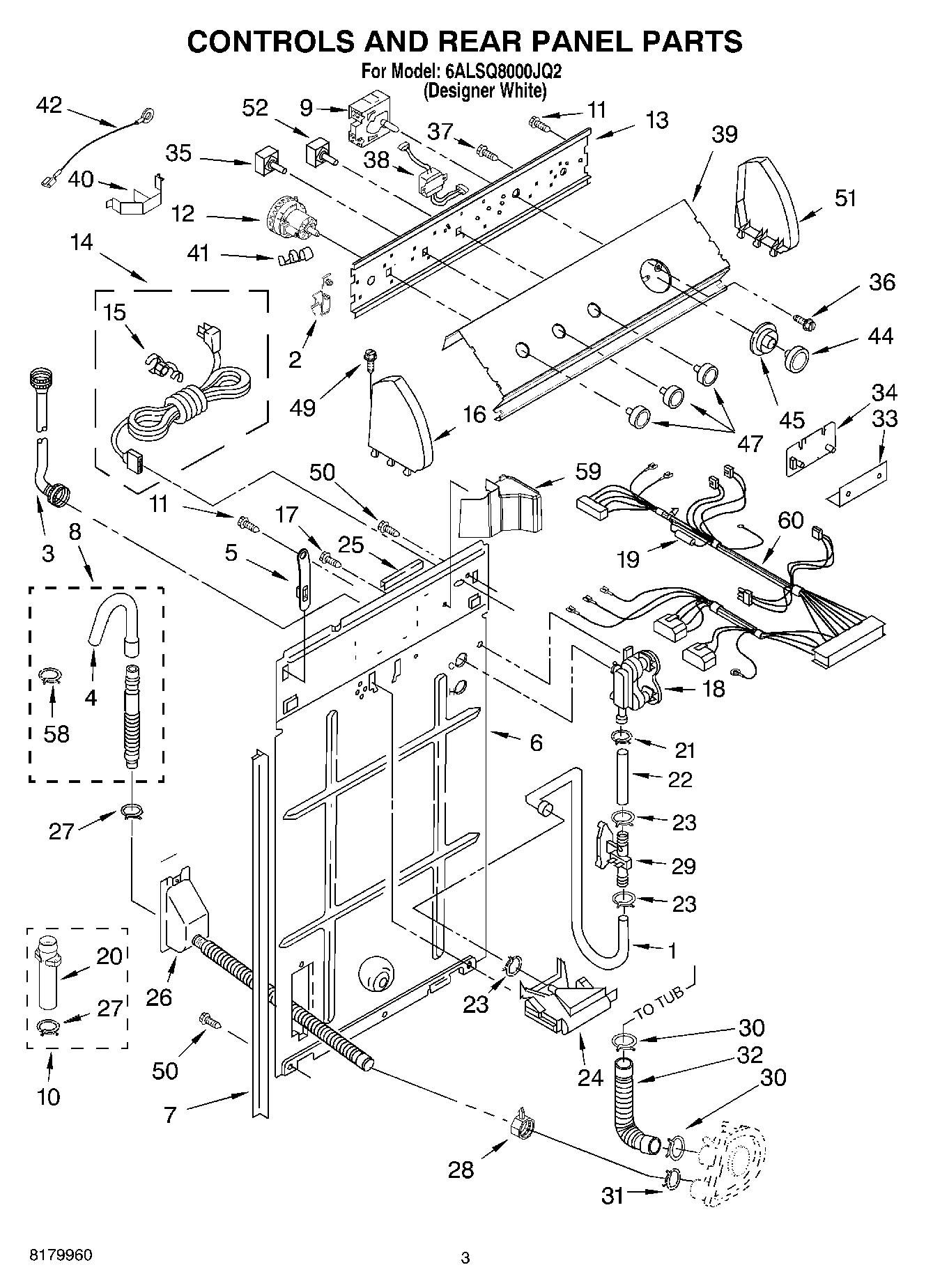 02 - CONTROLS AND REAR PANEL PARTS