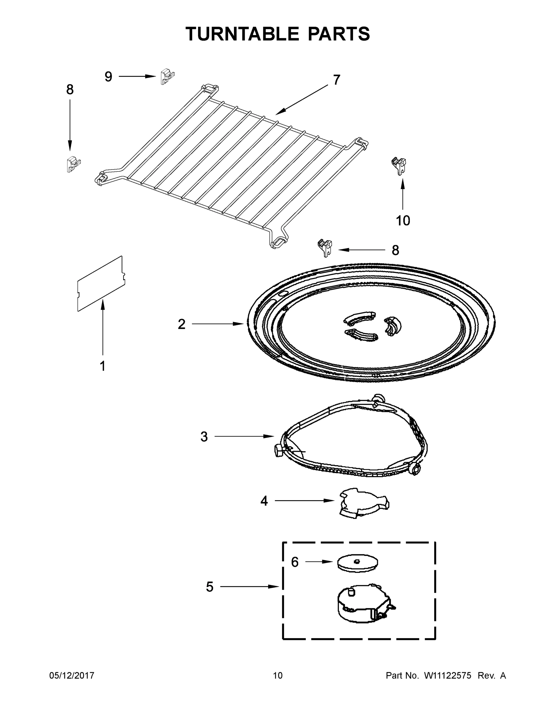 06 - TURNTABLE PARTS