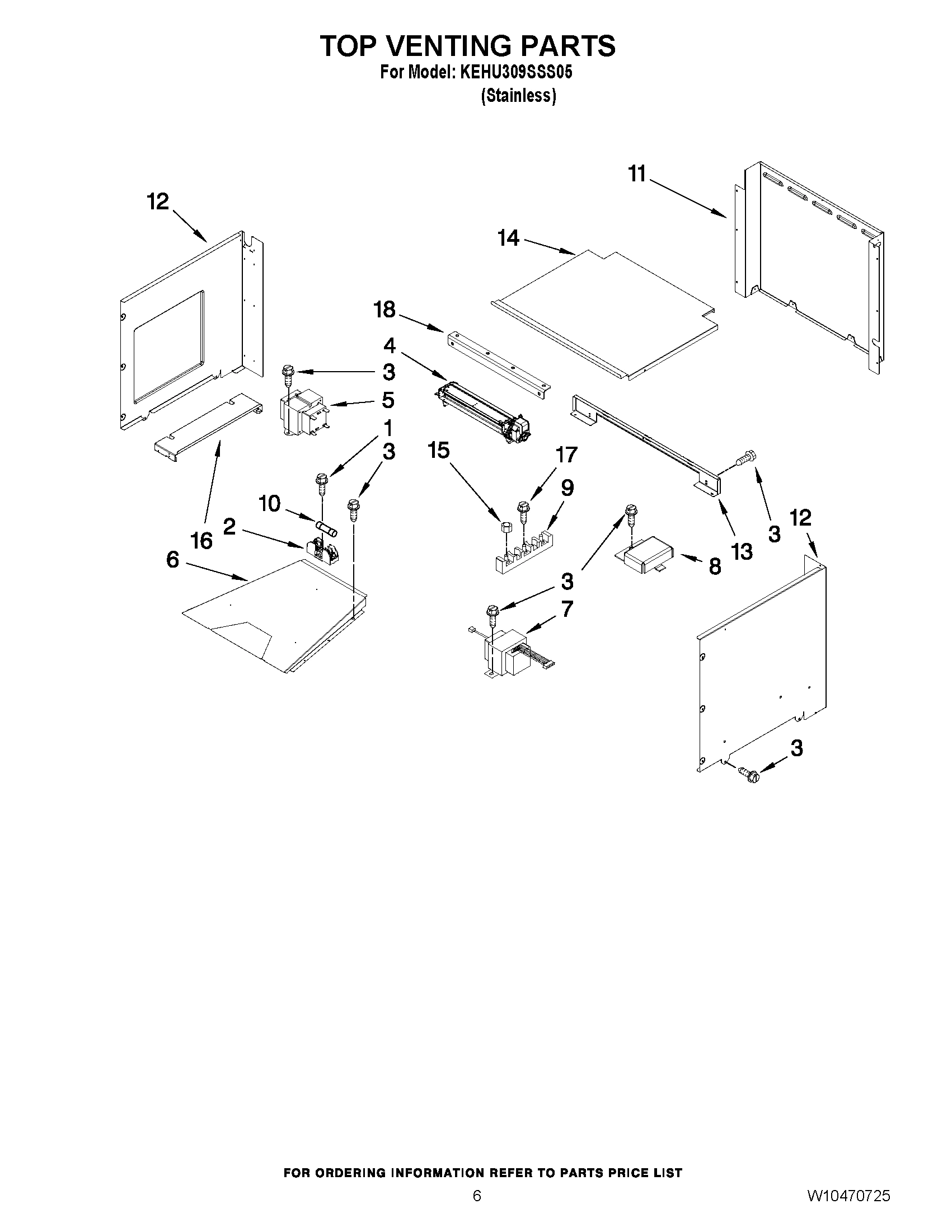 05 - TOP VENTING PARTS