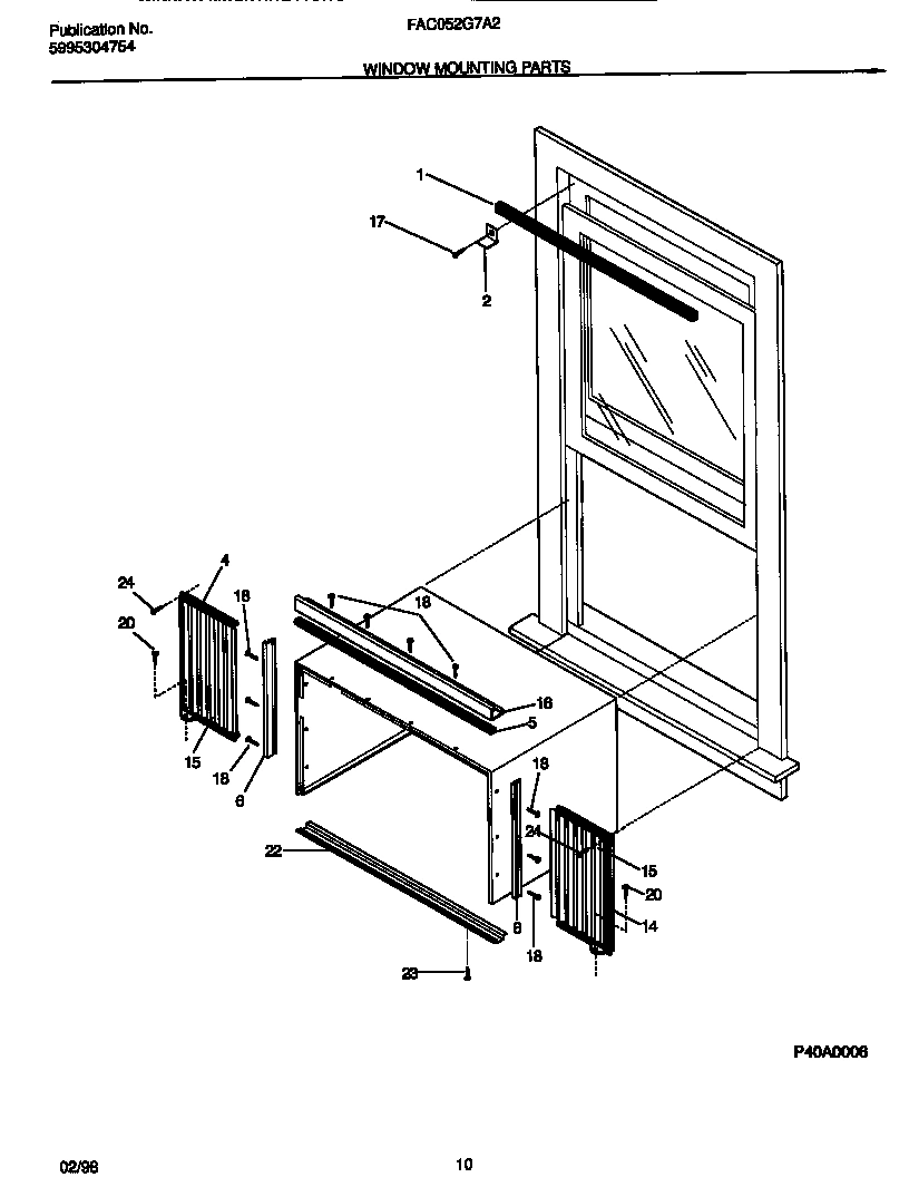06 - WINDOW MOUNTING PARTS