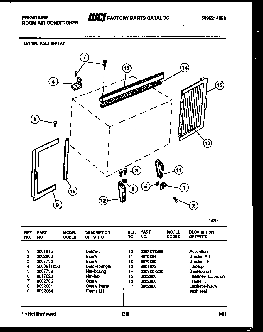 07 - WINDOW MOUNTING PARTS