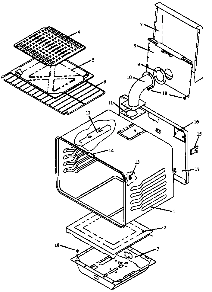 05 - OVEN ASSY- BAR BROILER