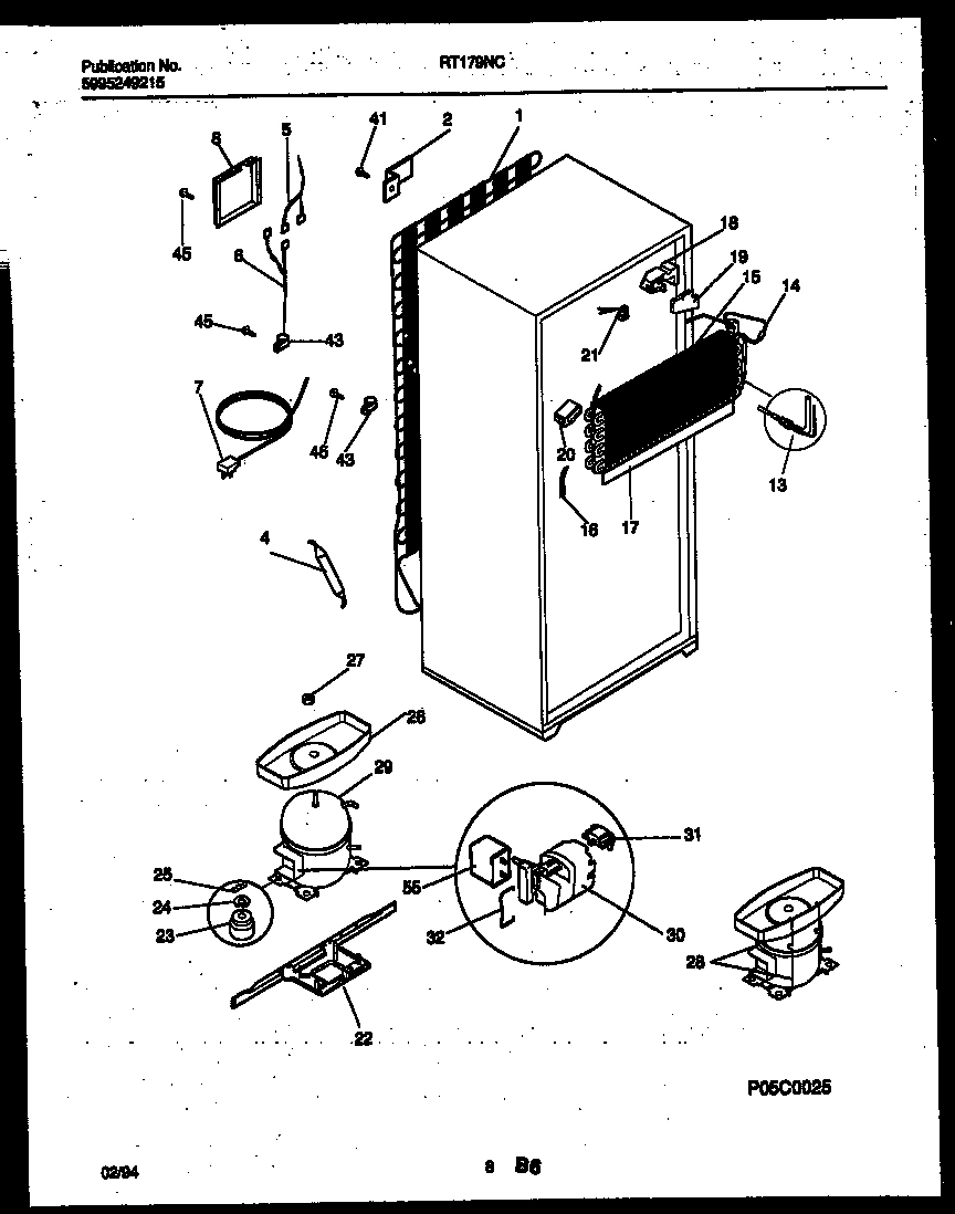 05 - SYSTEM AND AUTOMATIC DEFROST PARTS