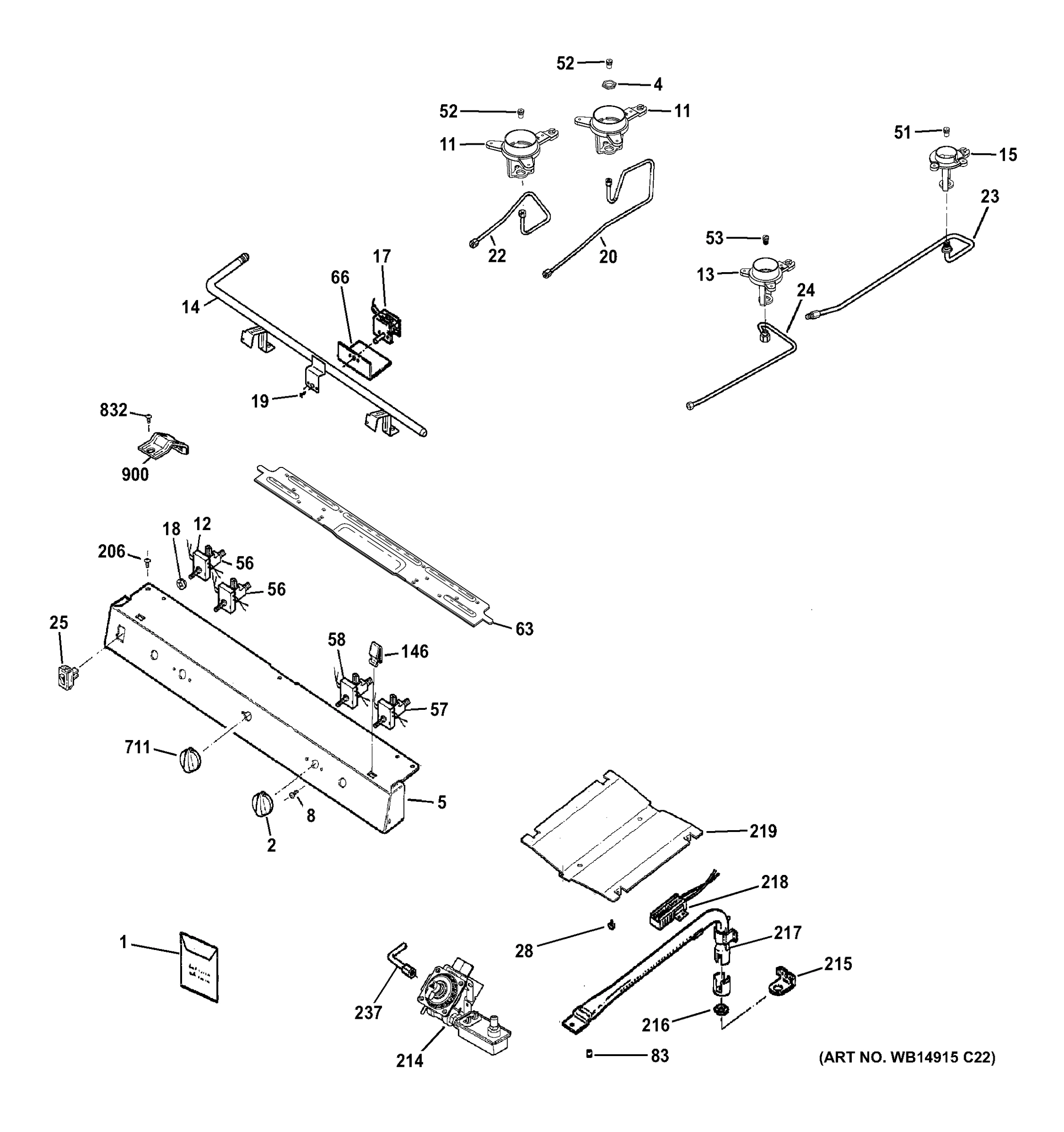 GAS & BURNER PARTS