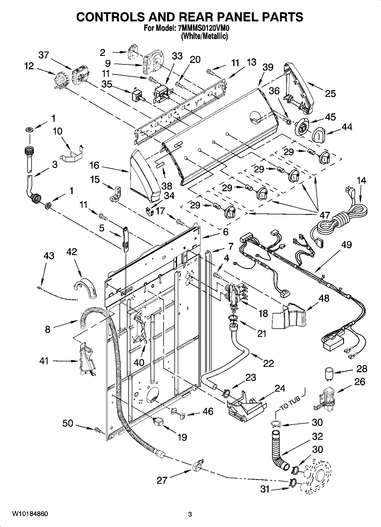 02 - CONTROLS AND REAR PANEL PARTS