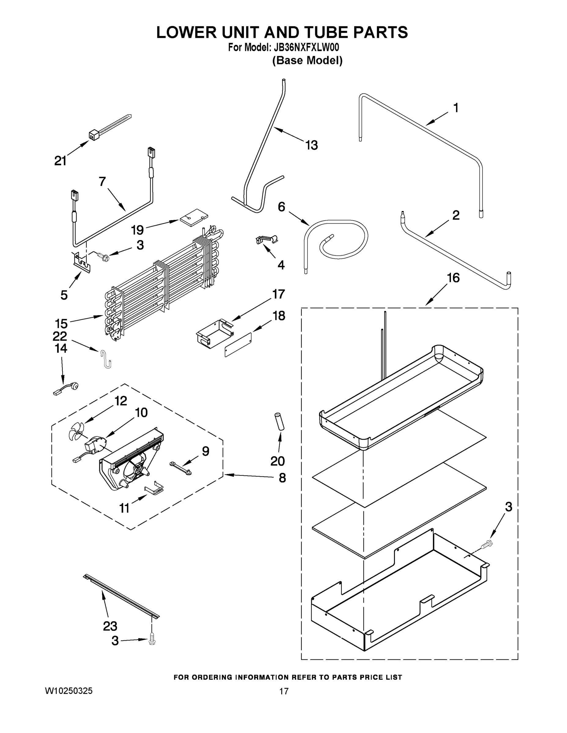 10 - LOWER UNIT AND TUBE PARTS