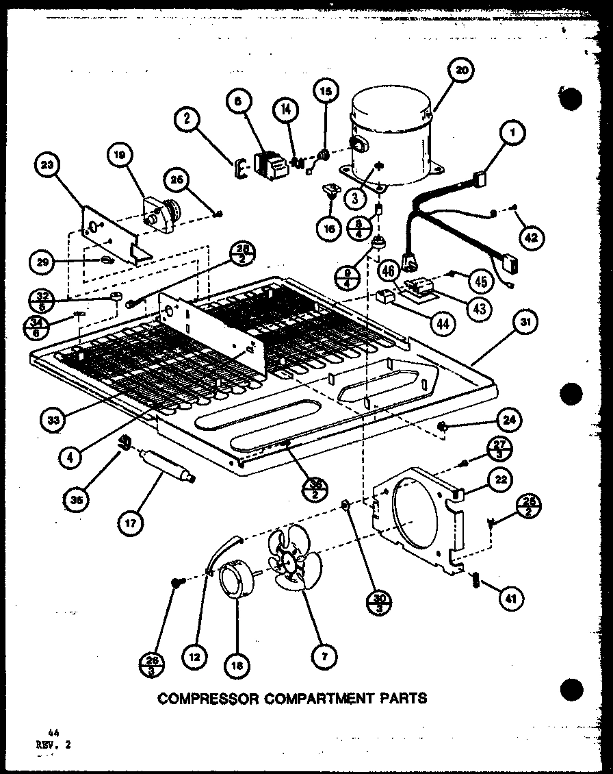 01 - COMPRESSOR COMPARTMENT PARTS