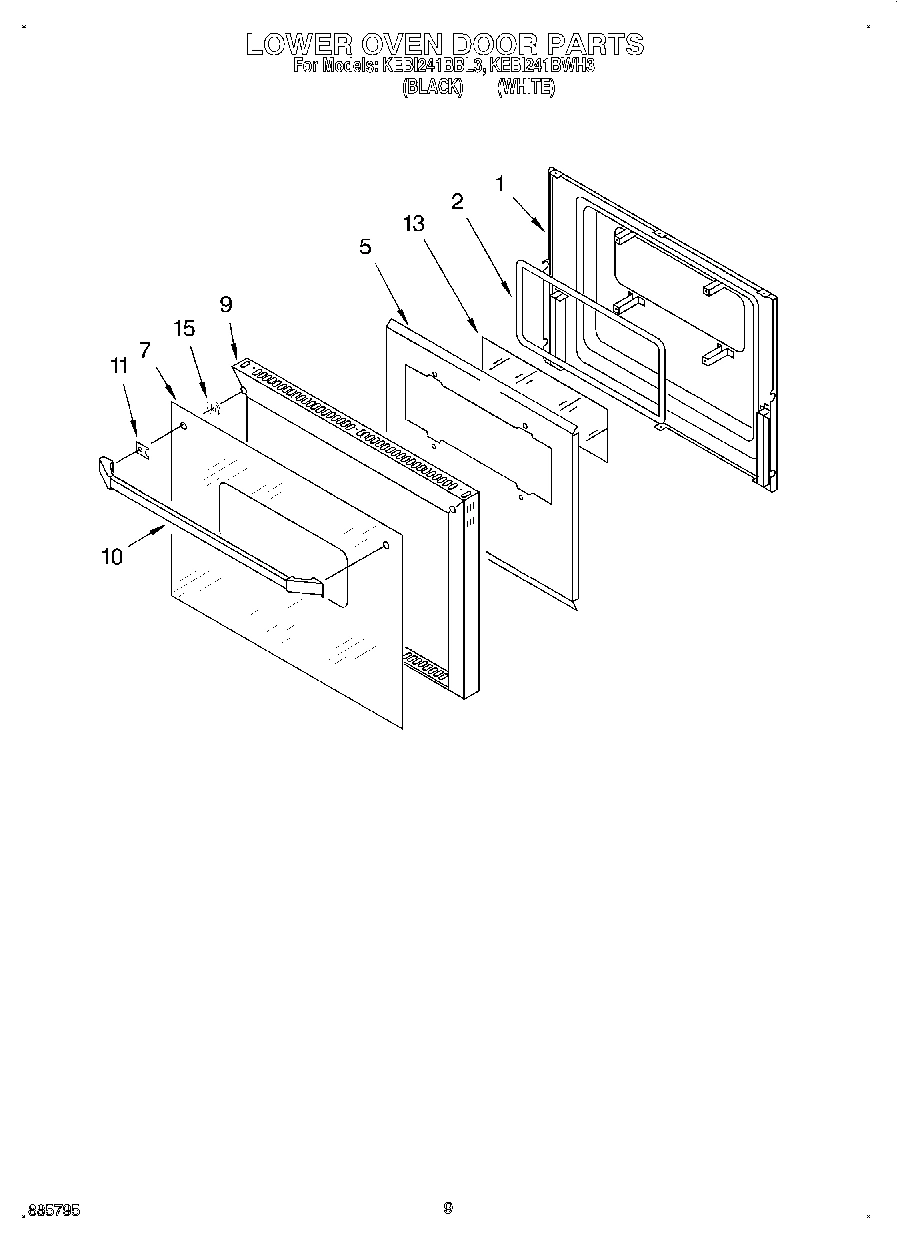 06 - LOWER OVEN DOOR