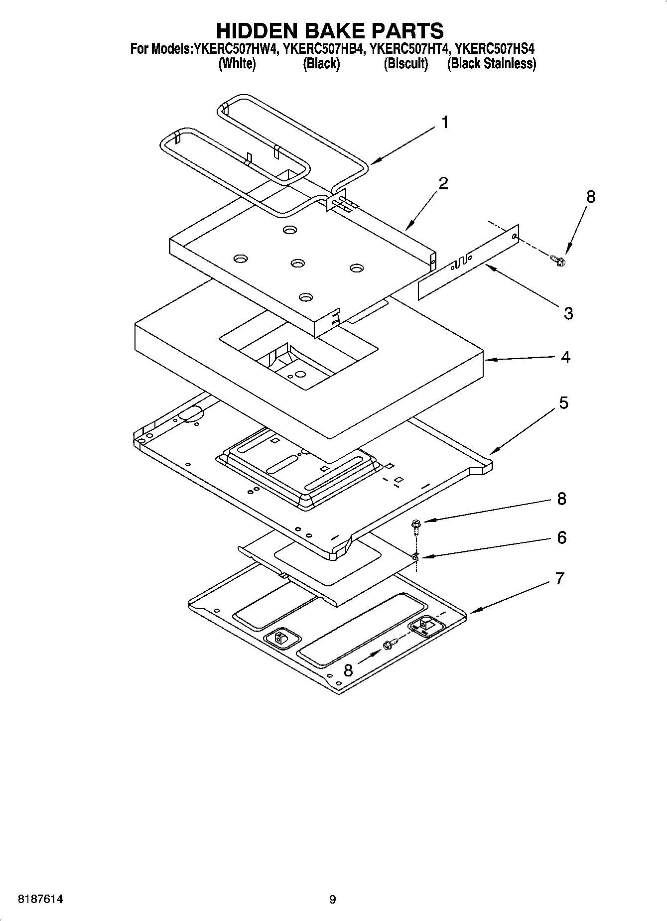 07 - HIDDEN BAKE PARTS, MISCELLANEOUS PARTS