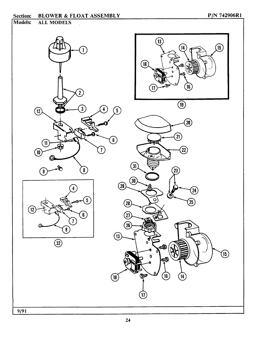 01 - BLOWER ASSEMBLY