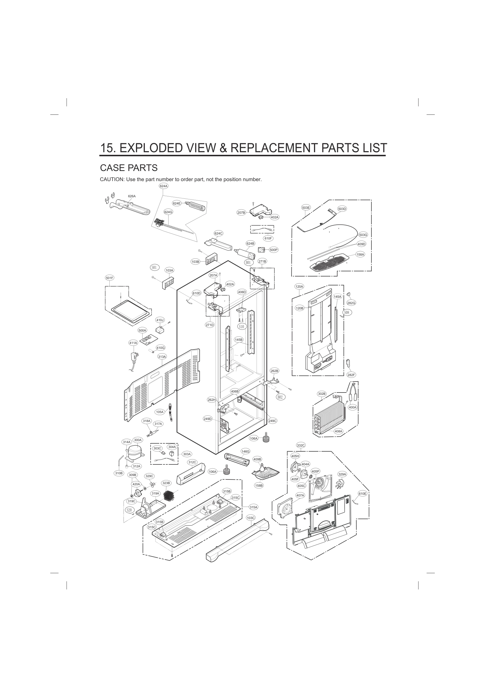 CASE PARTS