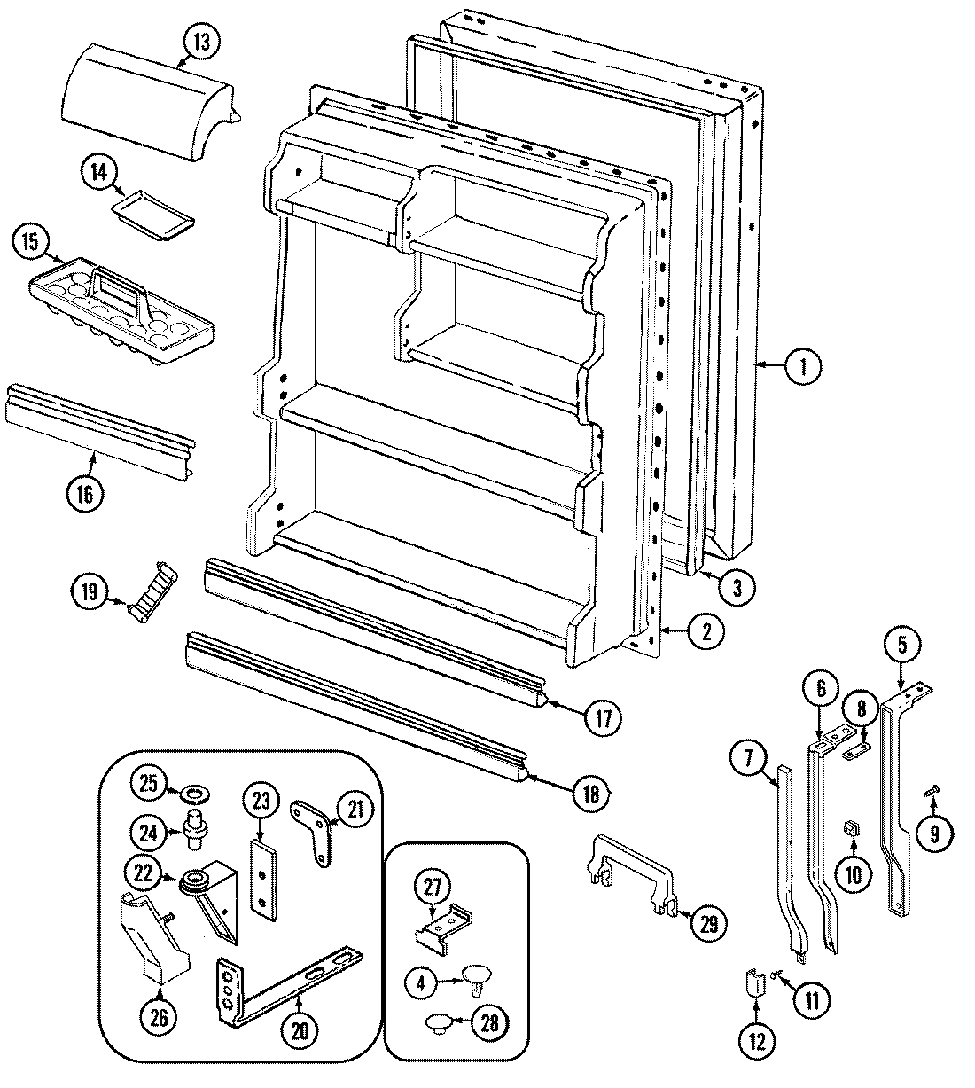 04 - FRESH FOOD DOOR