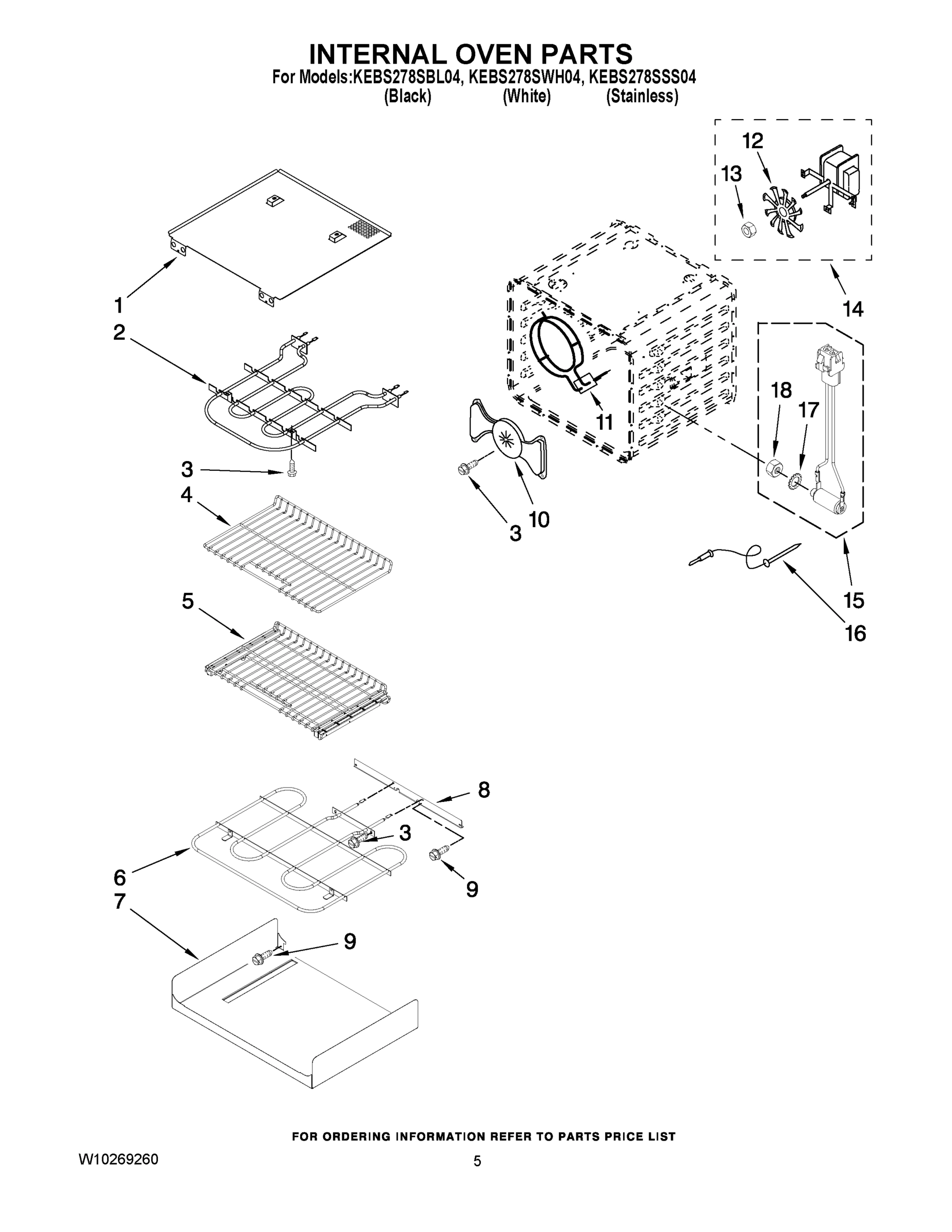 04 - INTERNAL OVEN PARTS