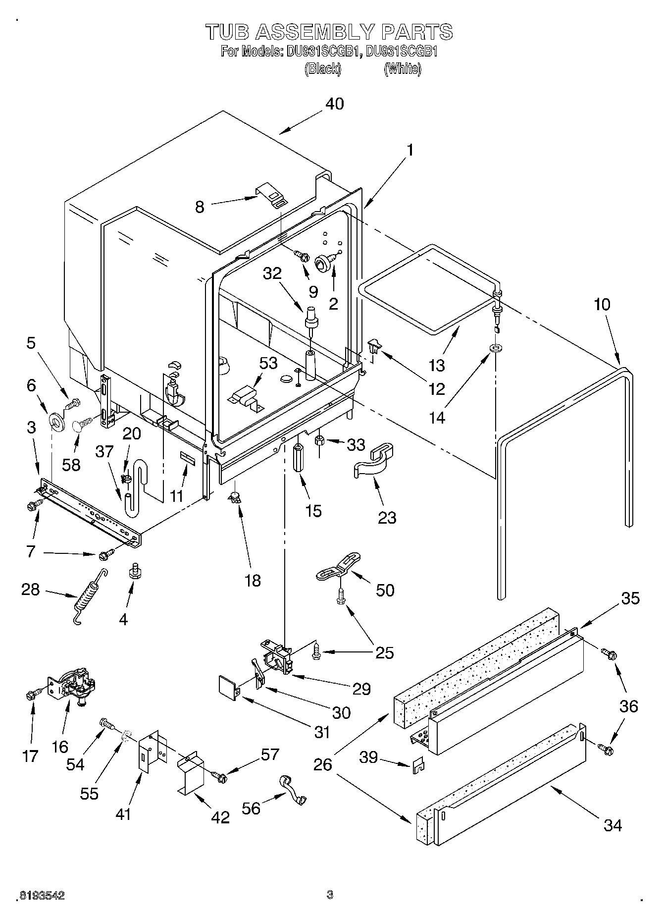 03 - TUB ASSEMBLY
