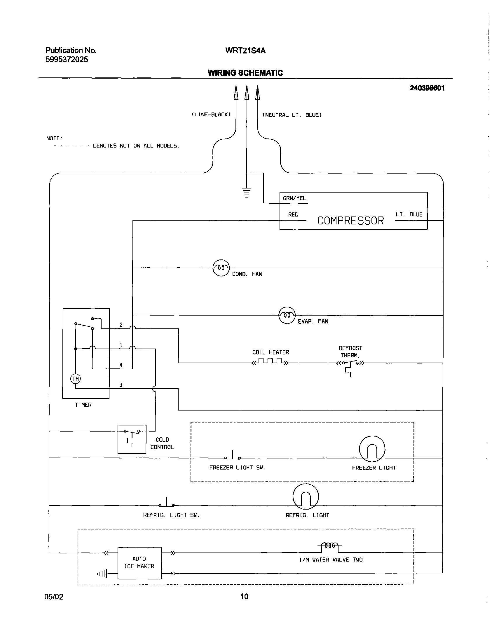 10 - WIRING SCHEMATIC