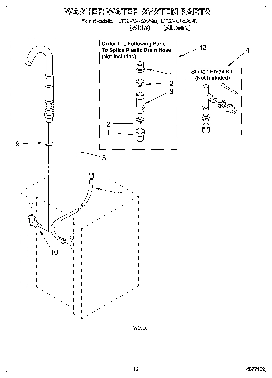 13 - WASHER WATER SYSTEM