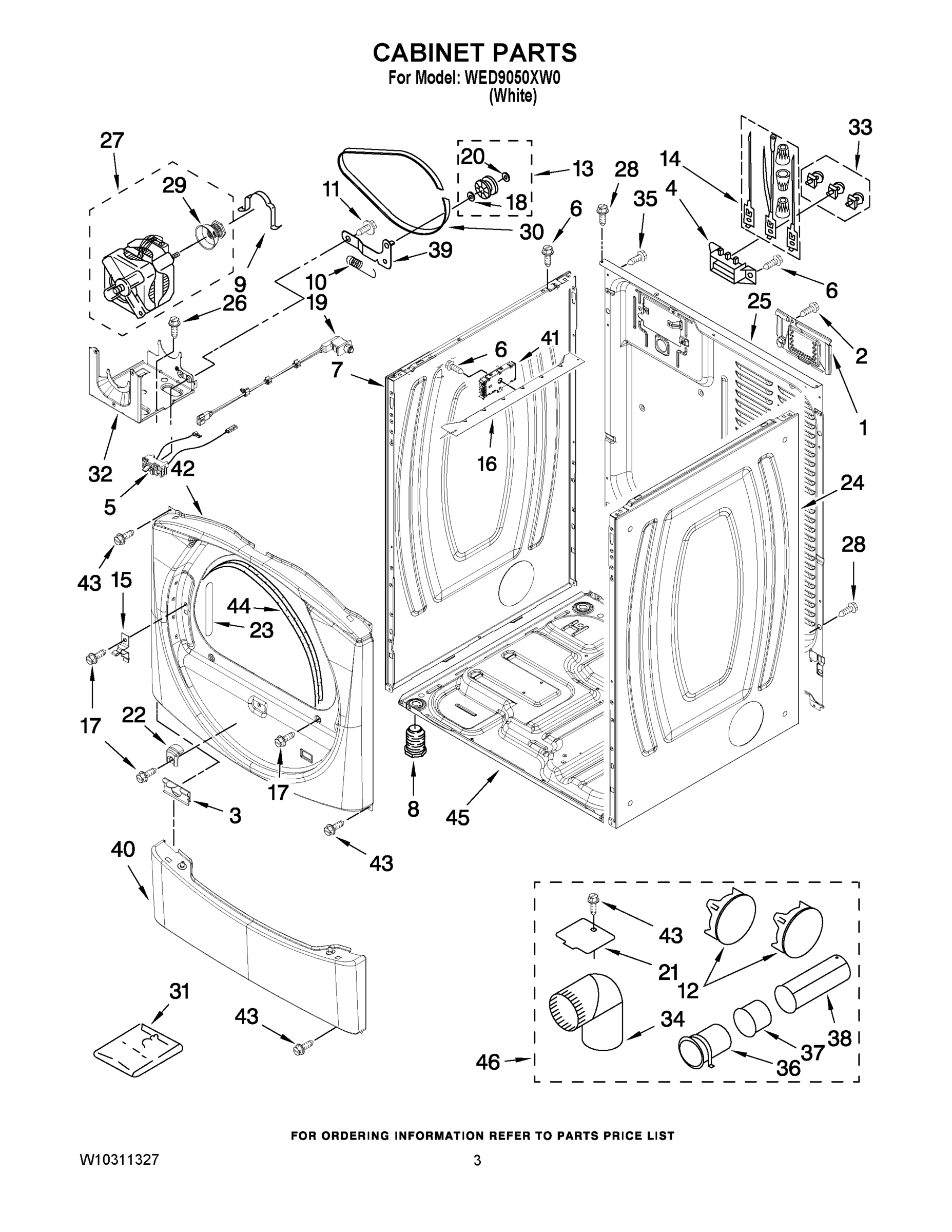 02 - CABINET PARTS