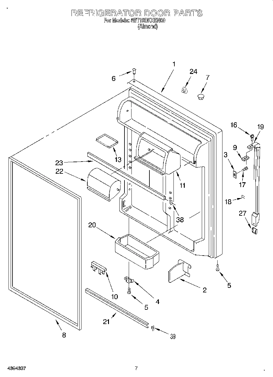 04 - REFRIGERATOR DOOR