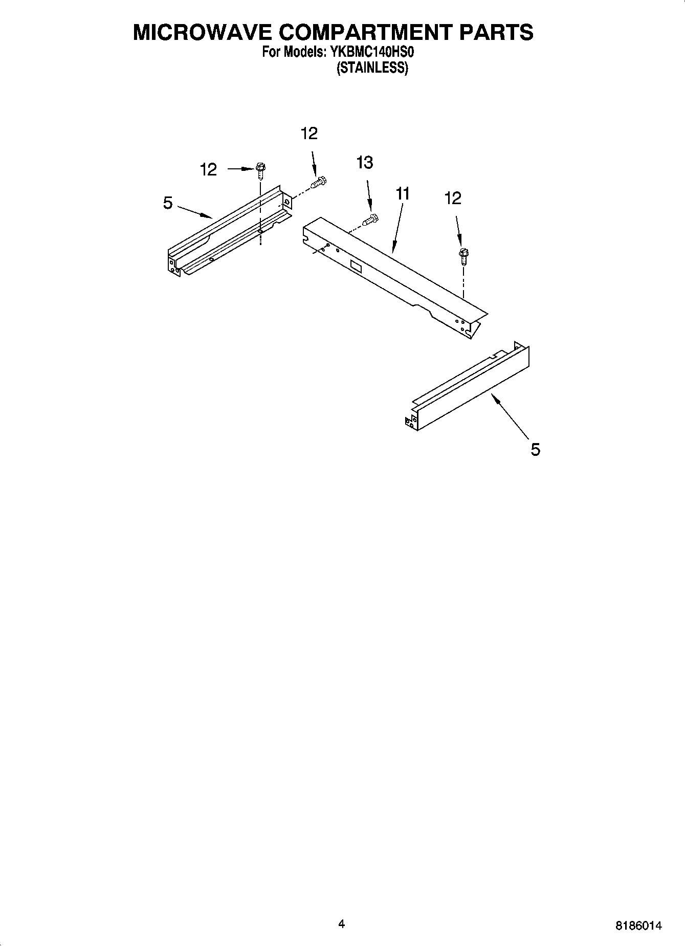 03 - MICROWAVE COMPARTMENT PARTS