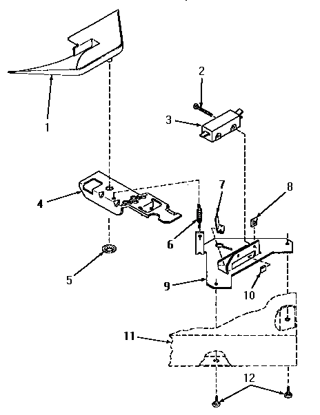 13 - SWITCH AND BRACKET ASSY