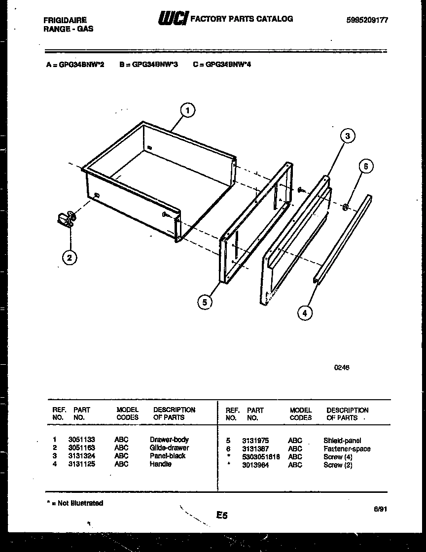 05 - DRAWER PARTS