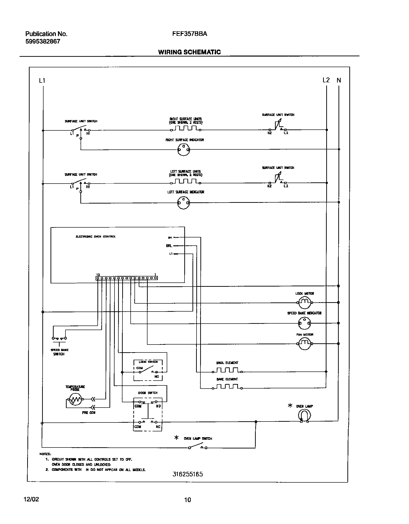 10 - WIRING SCHEMATIC