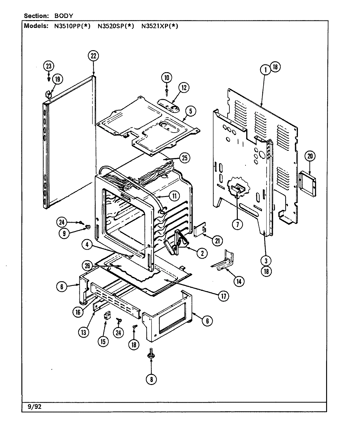 02 - BODY (N3521XPx)