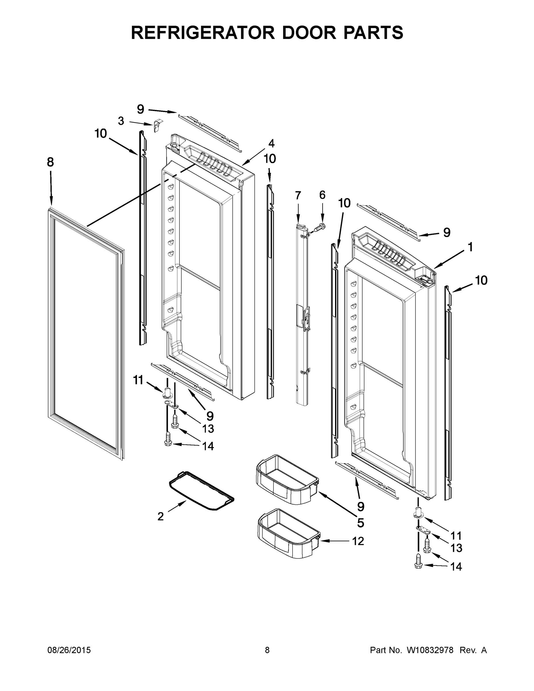 05 - REFRIGERATOR DOOR PARTS