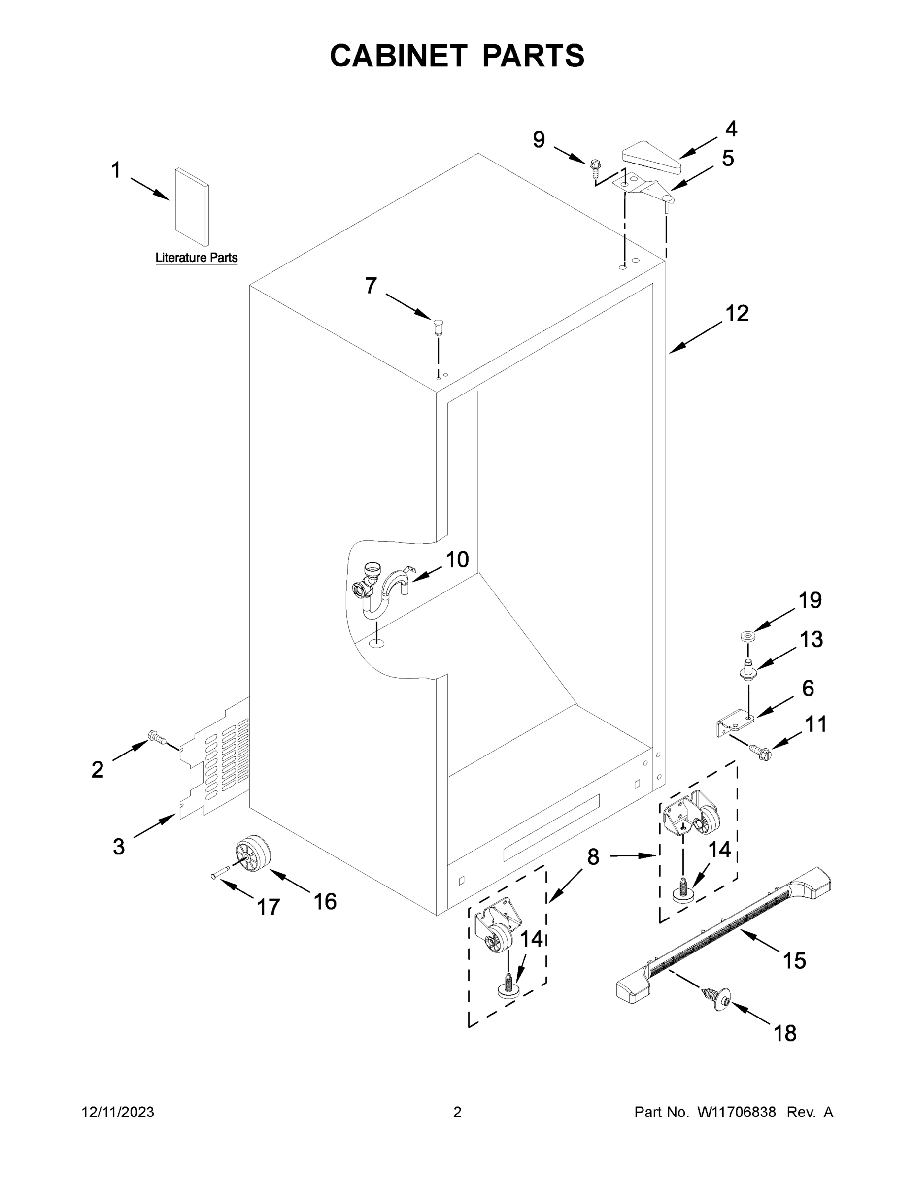 02 - CABINET PARTS