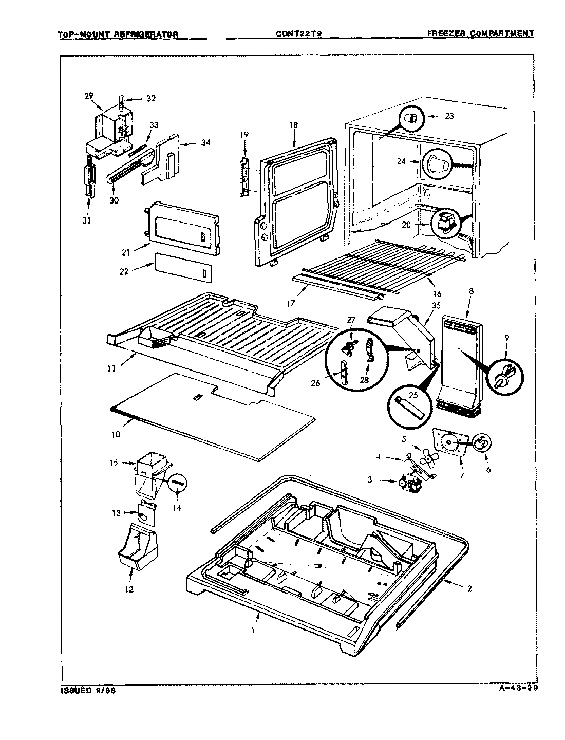 01 - FREEZER COMPARTMENT