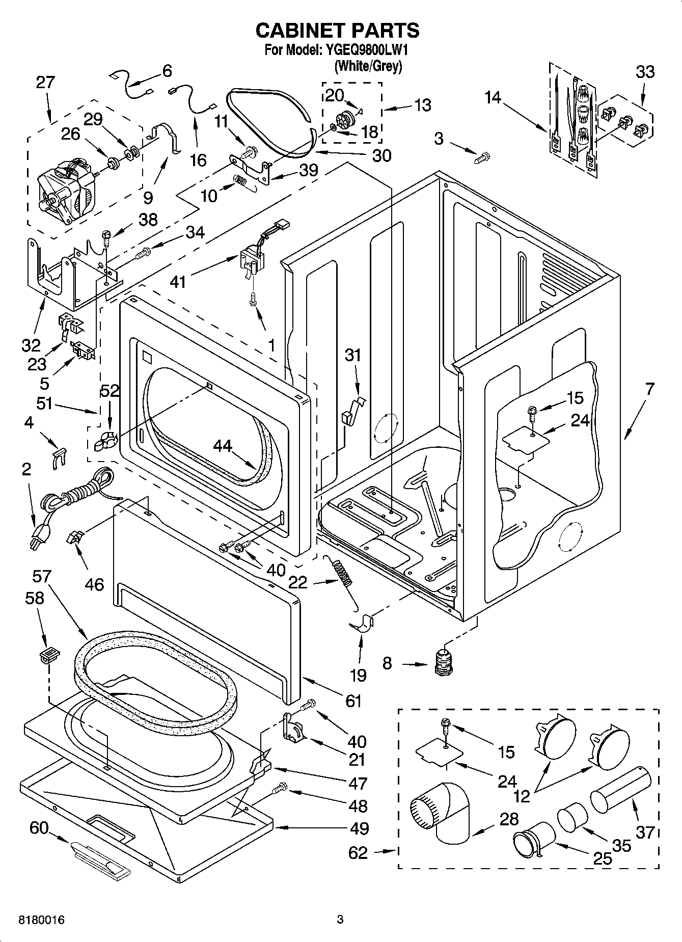 02 - CABINET PARTS