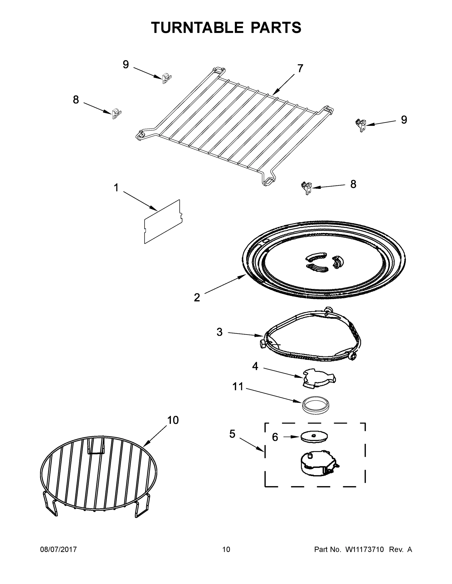 06 - TURNTABLE PARTS