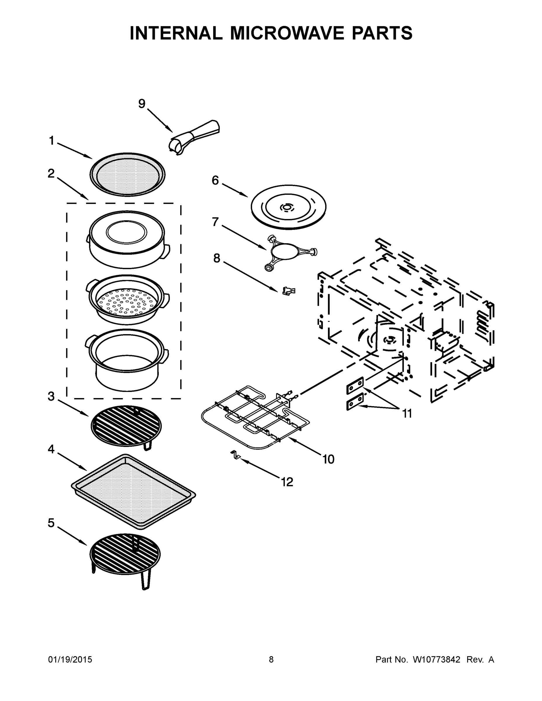 05 - INTERNAL MICROWAVE PARTS