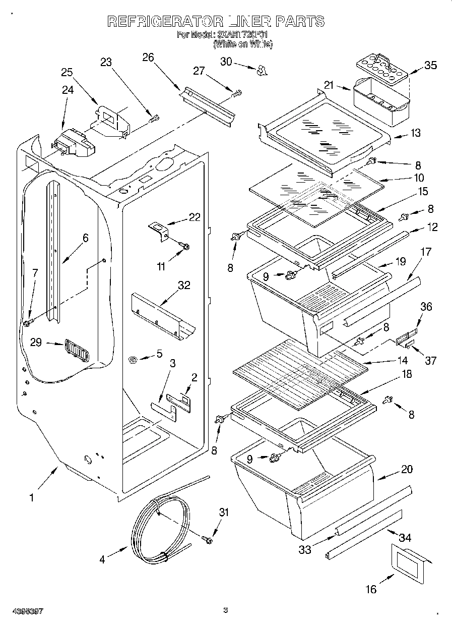 02 - REFRIGERATOR LINER