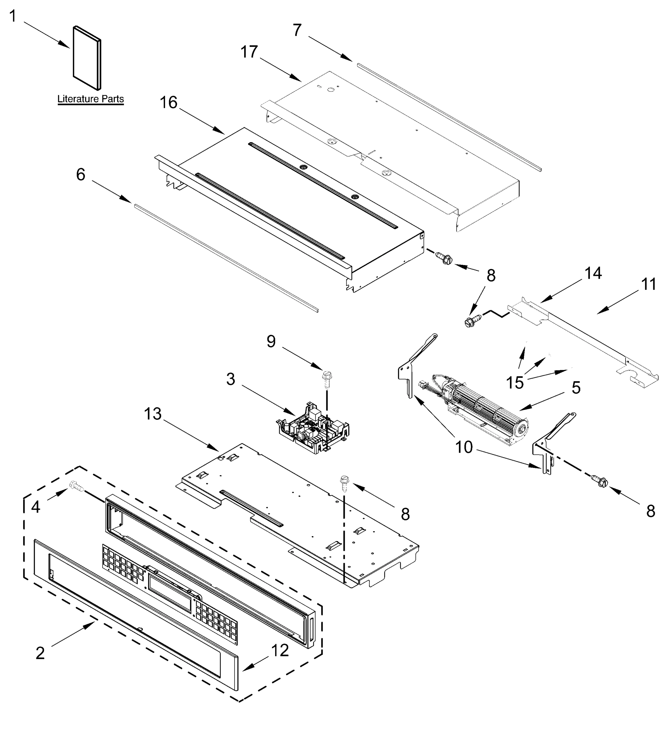 CONTROL PANEL PARTS