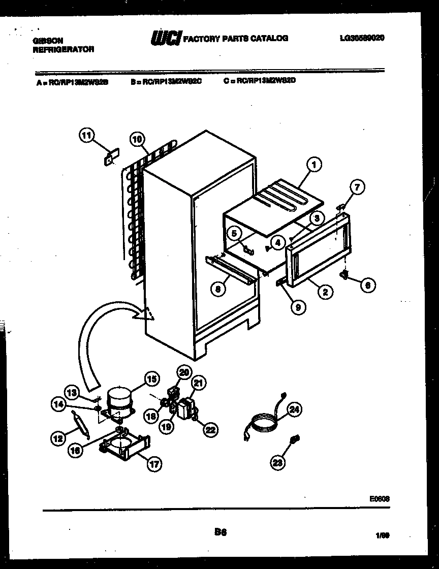 04 - SYSTEM AND AUTOMATIC DEFROST PARTS
