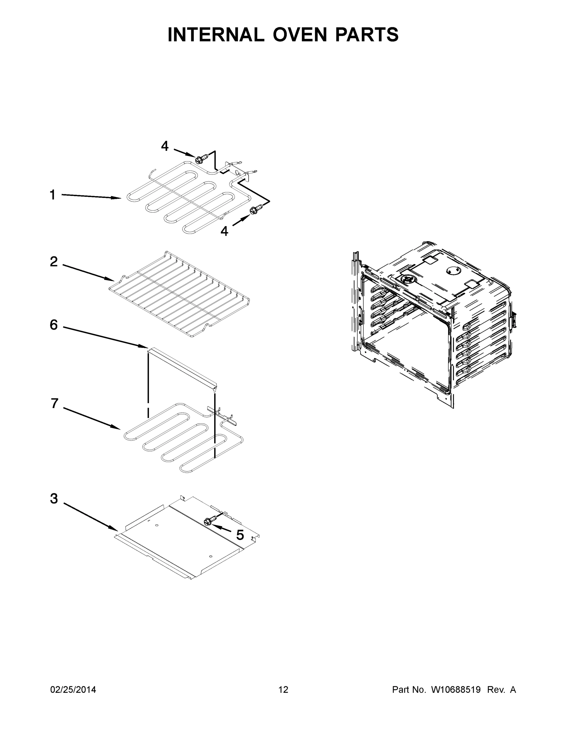 07 - INTERNAL OVEN PARTS