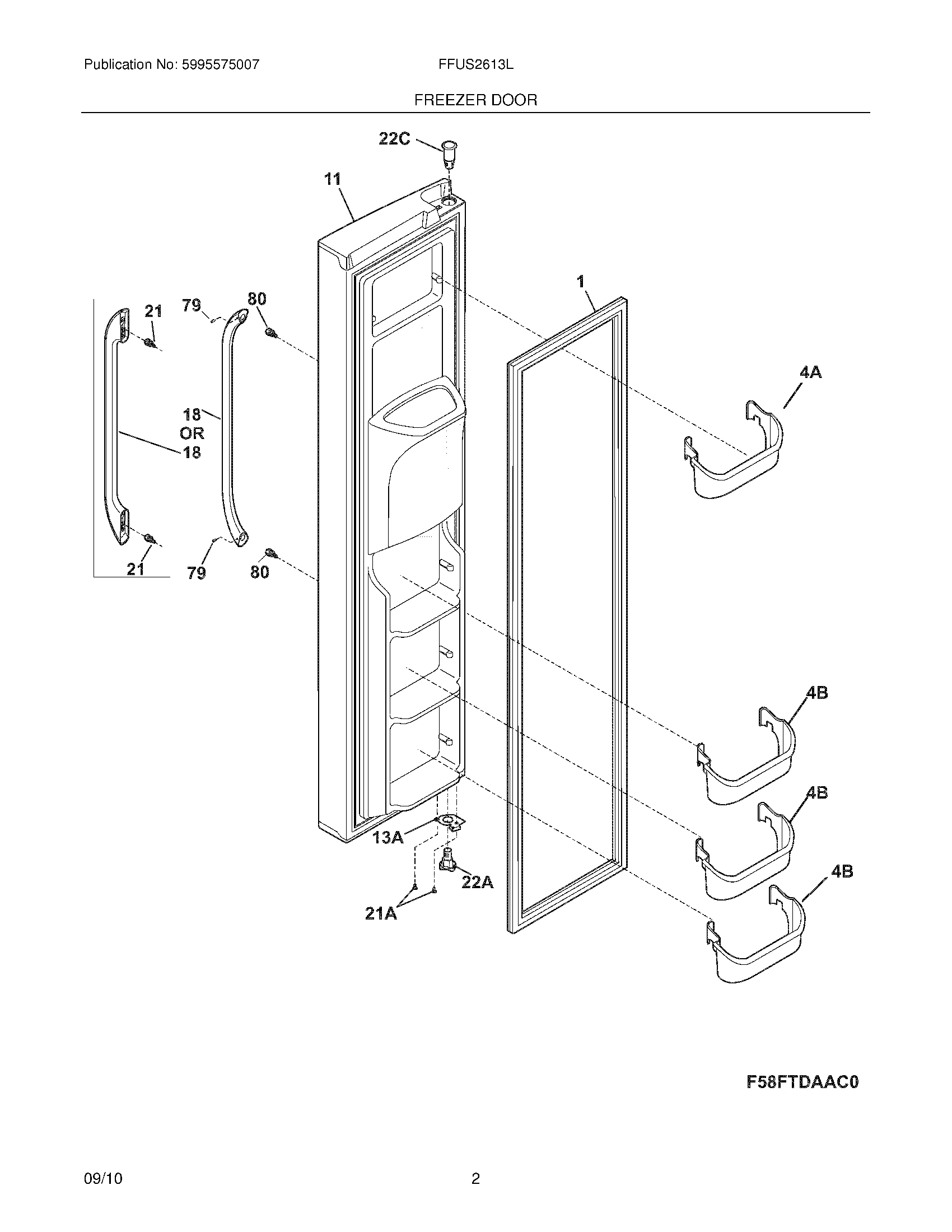 03 - FREEZER DOOR