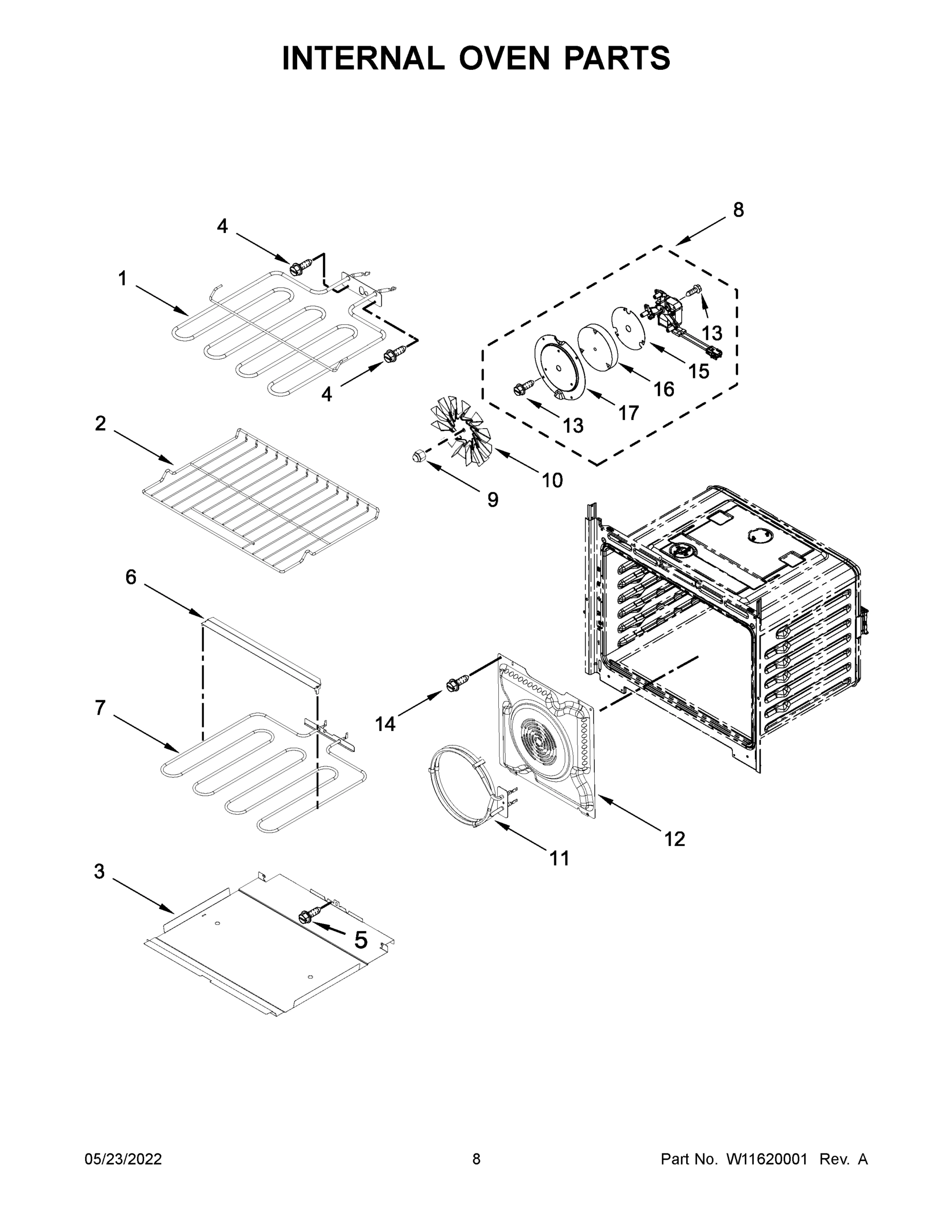 05 - INTERNAL OVEN PARTS